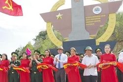 Khánh thành Bia ghi danh nơi thành lập Đại đội An ninh vũ trang Phú Yên