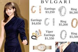 Netizen phát hiện Lisa đã từng đeo trang sức của BVLGARI trị giá 1,7 tỉ đồng từ năm ngoái