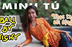 Được về Việt Nam, Minh Tú khiến fan 'cạn lời' khi tung ra liên khúc 'nhạc trẻ sôi động' tại bể bơi