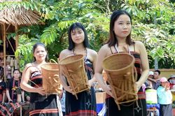 Triển lãm và giới thiệu nghề đan lát thủ công của người Cơ Tu