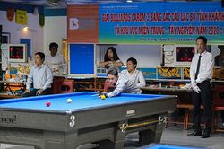 165 cơ thủ tranh tài giải Billards Carom 3 băng tỉnh Khánh Hòa mở rộng