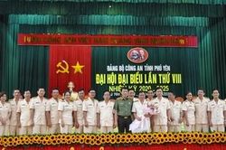 Đại hội Đại biểu Đảng bộ Công an tỉnh Phú Yên nhiệm kỳ 2020-2025