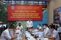 Trang bị kiến thức, kỹ năng cho cán bộ địa phương về xử lý sự cố đê điều