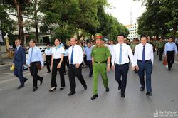 Đồng chí Trương Hòa Bình dự lễ mít tinh 'Ngày toàn dân phòng, chống mua bán người 30/7'