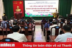 Thành lập Hội Khuyến học Khối Cơ quan và Doanh nghiệp tỉnh