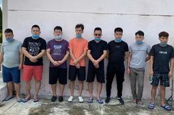 Bắt giữ 8 người Trung Quốc từ TPHCM lên Tây Ninh để xuất cảnh trái phép