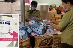 Tạm giữ lô hàng khẩu trang dỏm