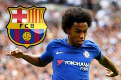Barca chơi khăm Chelsea, mời Willian ký 3 năm