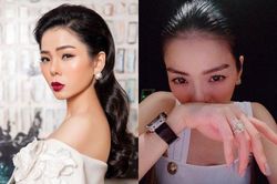 Lệ Quyên chia sẻ điều tích cực nhưng dân mạng chỉ chú ý đến chiếc nhẫn