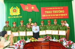 Lực lượng Công an luôn thực hiện tốt nhiệm vụ bảo vệ an ninh chính trị và trật tự an toàn xã hội