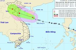 Tin mới nhất về áp thấp nhiệt đới Biển Đông