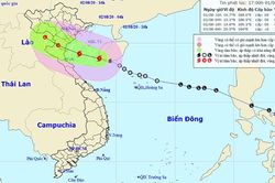 Tin bão khẩn cấp cơn bão số 2