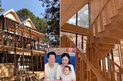 Thêm loạt ảnh bên trong biệt thự gỗ 800 m2 ở Đà Lạt của vợ chồng Phan Như Thảo