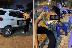 Gặp người yêu cũ lái xe ô tô, chàng trai bật khóc khi đòi lên xe nhưng bị từ chối