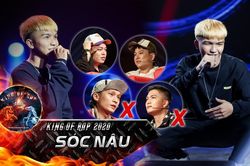 'Ngôi sao đang lên' Sóc Nâu rap về anti-fan 'cực gắt' khuấy đảo sân khấu King Of Rap 2020