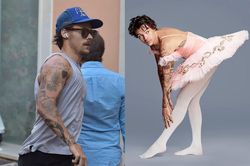 Harry Styles nam tính trở lại sau thời gian mặc màu mè, sơn móng tay