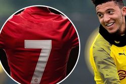 Số áo Jadon Sancho ở MU, Aubameyang sẽ rời Arsenal