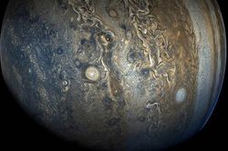 NASA tiết lộ ảnh cận cảnh 'hành tinh khí' lớn nhất hệ Mặt Trời