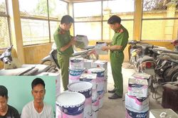 Bắt 02 đối tượng trộm cắp sơn của công ty