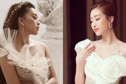 Đỗ Mỹ Linh, Tiểu Vy diện đầm xẻ ấn tượng