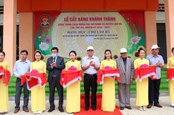 Lâm Hà khánh thành chợ tại Dự án khu đô thị mới - Trung tâm thương mại
