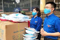 Tuổi trẻ Thủ đô hỗ trợ trang thiết bị y tế cho Đà Nẵng