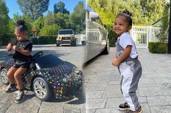 Con gái Kylie Jenner mới tí teo chưng diện đồ hiệu chả kém cạnh người mẹ giàu có