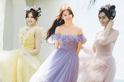 Mải ngắm Hari Won diện váy đầm màu pastel, không ai ngờ cô đã chạm ngưỡng 35