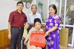 Luôn đồng hành với nạn nhân nhiễm chất độc da cam
