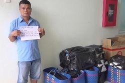 Vận chuyển thuốc lá lậu lấy tiền công 150.000 đồng/chuyến