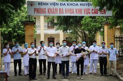 Ninh Bình: 3 bệnh nhân nhiễm Covid -19 được xuất viện