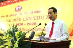 Đảng bộ Công an tỉnh Quảng Bình tổ chức thành công Đại hội Đại biểu lần thứ XXI, nhiệm kỳ 2020- 2025