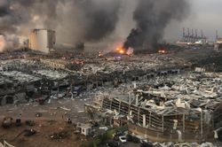 Tổng thống Trump gọi vụ nổ kinh hoàng ở Beirut là 'vụ tấn công'