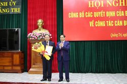 Công bố quyết định của Bộ Chính trị về bổ nhiệm Thứ trưởng và Bí thư Tỉnh ủy