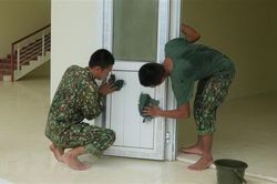 Những người lính nơi tuyến đầu phòng, chống dịch COVID-19