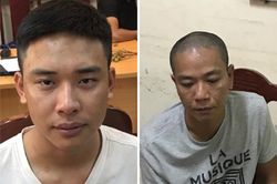 Bắt tạm giam hai đối tượng cướp Ngân hàng BIDV - Chi nhánh Ngọc Khánh