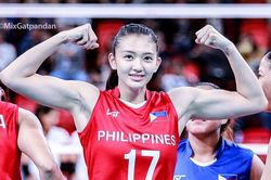 VĐV bóng chuyền nữ Philippines khoe cơ bắp