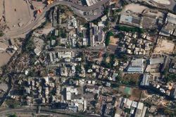 Vụ nổ ở Beirut: Hố khổng lồ khoét vào đất liền nhìn từ vệ tinh