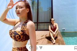 Bảo Thanh phơi nắng để giảm bớt mỡ, tưởng vô lý nhưng lại là chân lý có dáng thon