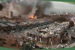 Nổ kho hóa học kinh hoàng ở Lebanon
