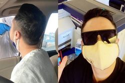 Nhật Tinh Anh xét nghiệm Covid-19 ở Mỹ