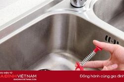 Thông tắc cống đơn giản, hiệu quả bằng những thứ có ngay trong nhà