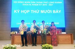 Đồng chí Hồ Văn Nam được bầu giữ chức Chủ tịch HĐND TP.Long Khánh nhiệm kỳ 2016-2021