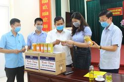 Tiếp nhận ủng hộ phòng, chống dịch COVID-19