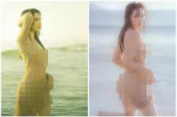 Thả rông hết cỡ, Ngọc Trinh khiến dân tình xem ảnh 'chảy máu cam'