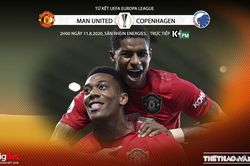 Soi kèo bóng đá MU vs Copenhagen. Vòng tứ kết Europa League. Trực tiếp K+PM