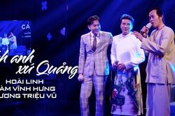 Hiếm hoi mới thấy NSƯT Hoài Linh xuất hiện trước công chúng, lại còn tam ca cực ngọt với Mr. Đàm, Dương Triệu Vũ