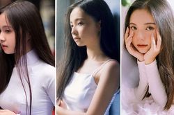 Nữ sinh khoa Luật thi Hoa hậu Việt Nam giống học sinh cấp 2