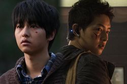 Song Hye Kyo quá nặng tình, Song Joong Ki đã trở lại và vui vẻ hơn xưa: Nghèo khổ, bán mạng kiếm tiền trong 'Space Sweers'