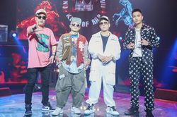 BigDaddy chuộng đồ họa tiết, Lil' Knight mặc áo thun tại 'King Of Rap'